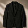 VELARÉ VELARÉ Black Tailored Blazer — flat lay, luxury menswear
